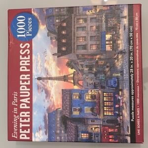 Puzzle: Peter Pauper Press Evening in Paris (1000 pieces)